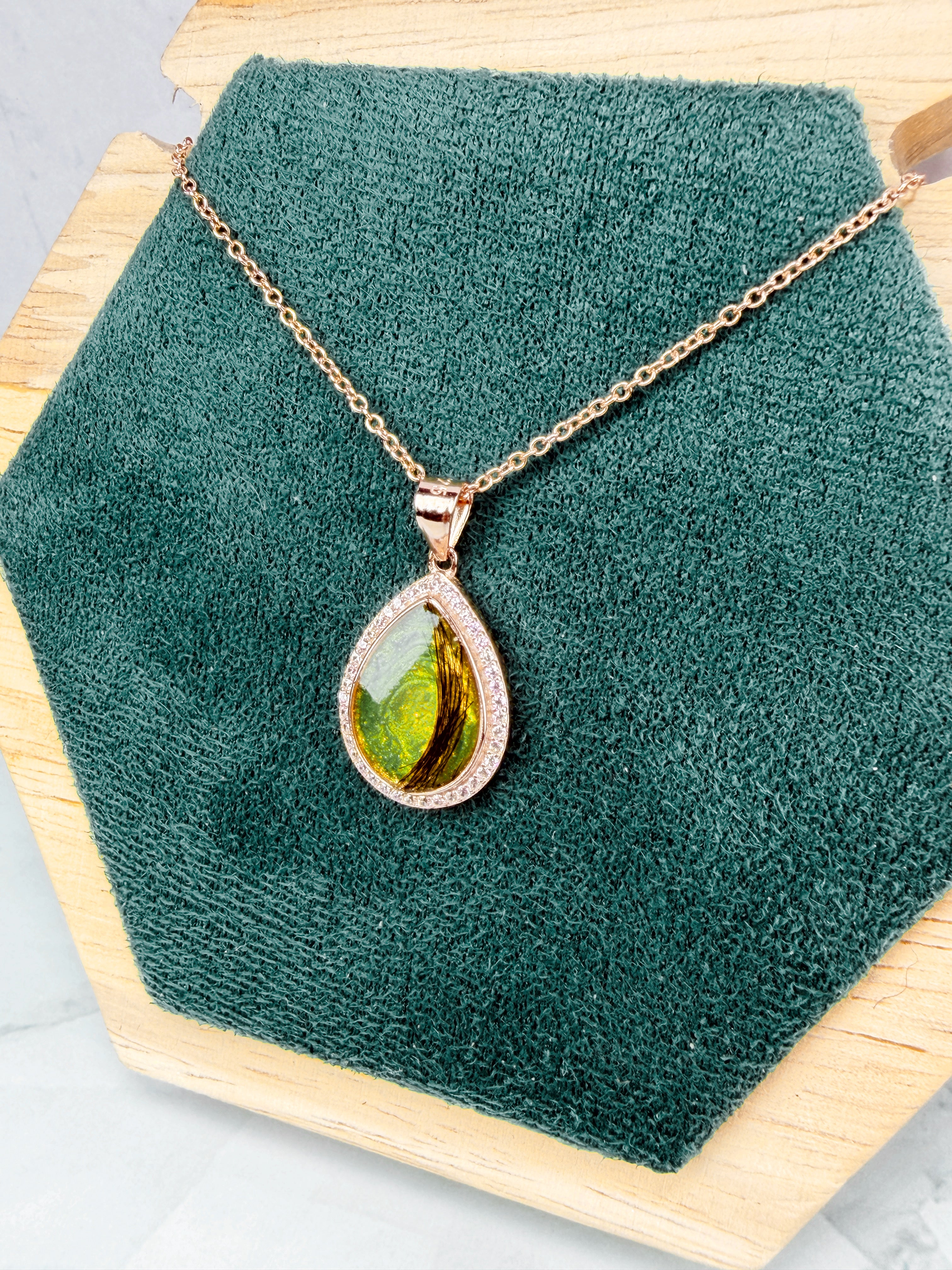Radiant Teardrop Necklace
