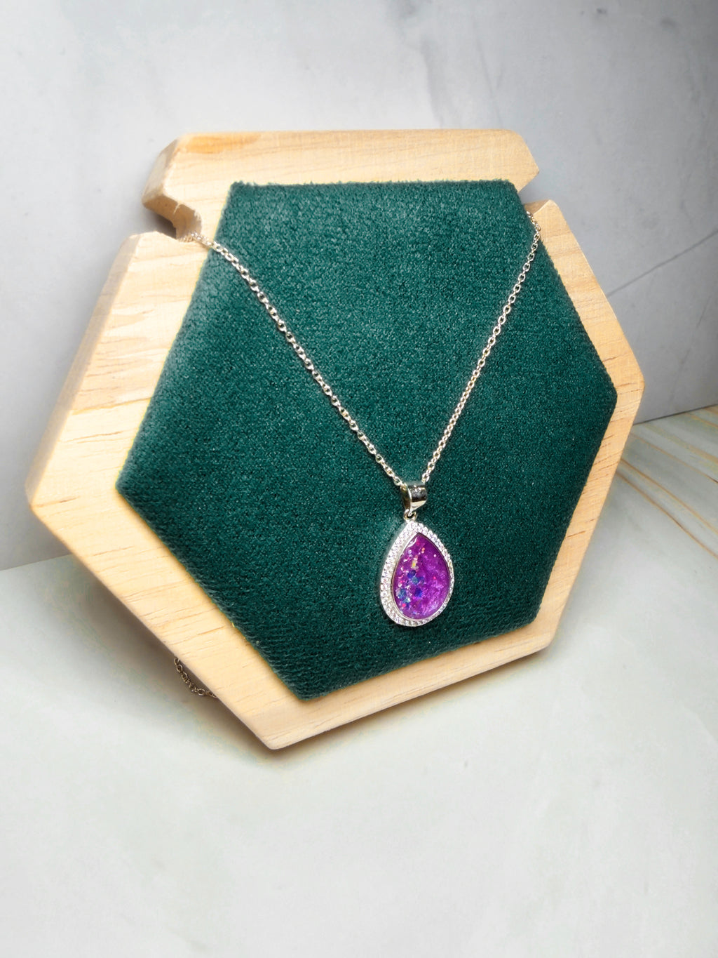 Radiant Teardrop Necklace