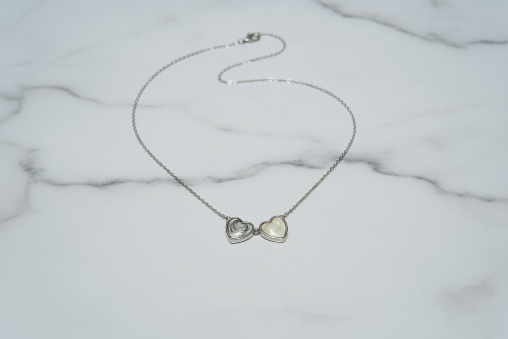 Heart to Heart Memory Necklace