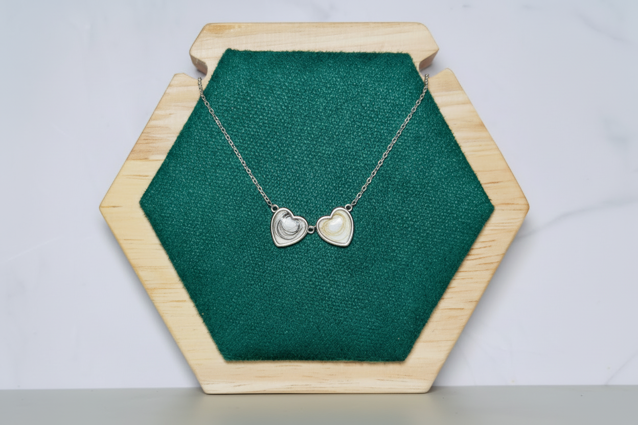 Heart to Heart Memory Necklace