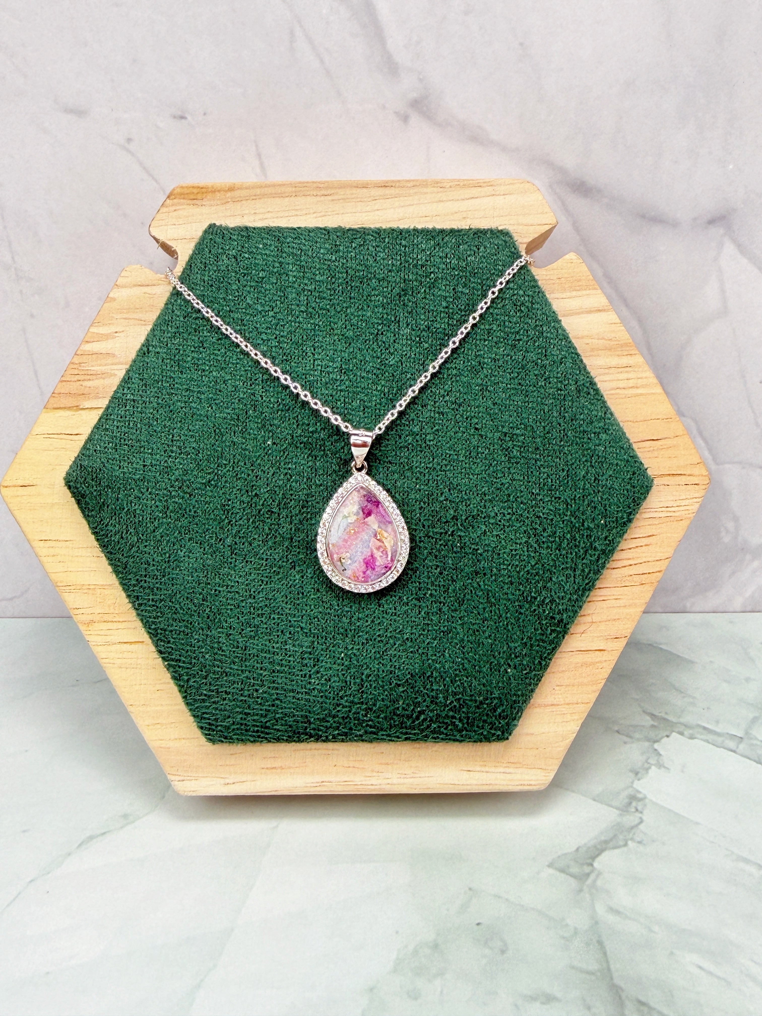 Radiant Teardrop Necklace